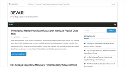 Desktop Screenshot of devari.org