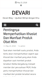 Mobile Screenshot of devari.org