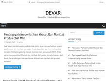 Tablet Screenshot of devari.org